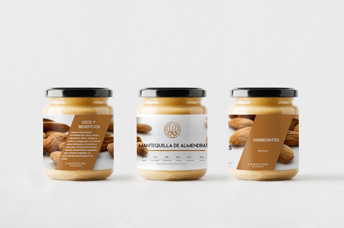 branding  packing butter brands labels creative color peanut Packaging