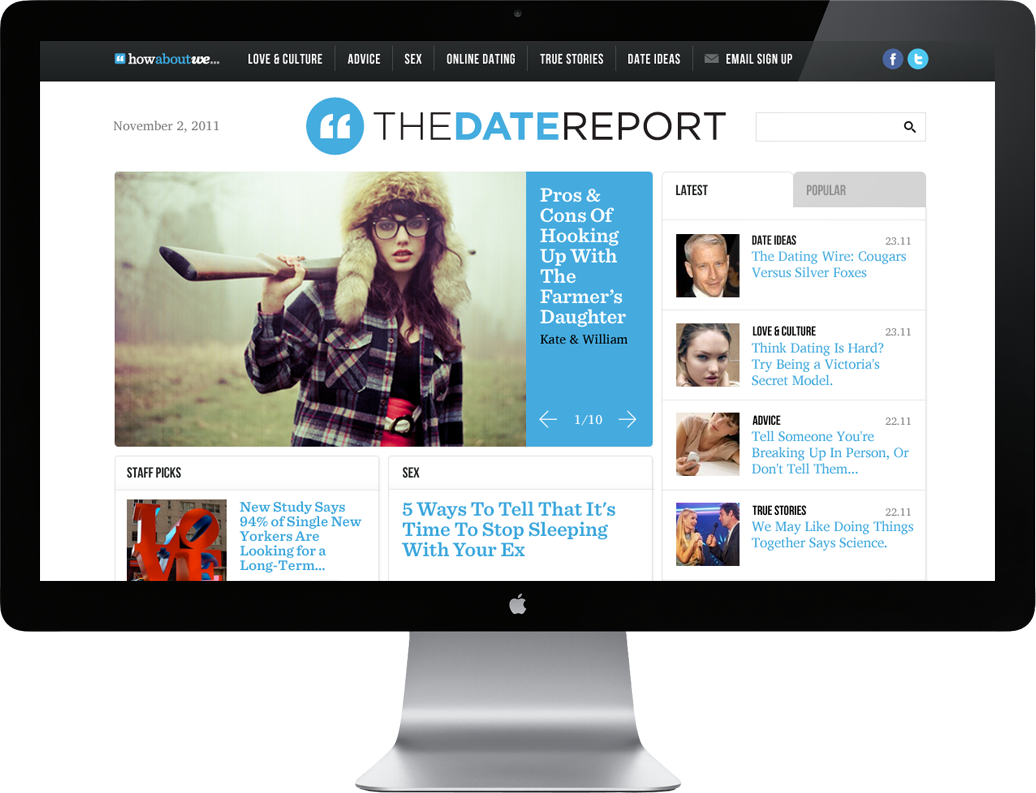 thedatereport Website Dating advice