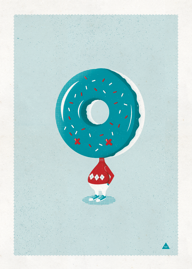 junkids Character junk food art print hamburguer Sweets Donuts donut doghnut donut boy burguer boy