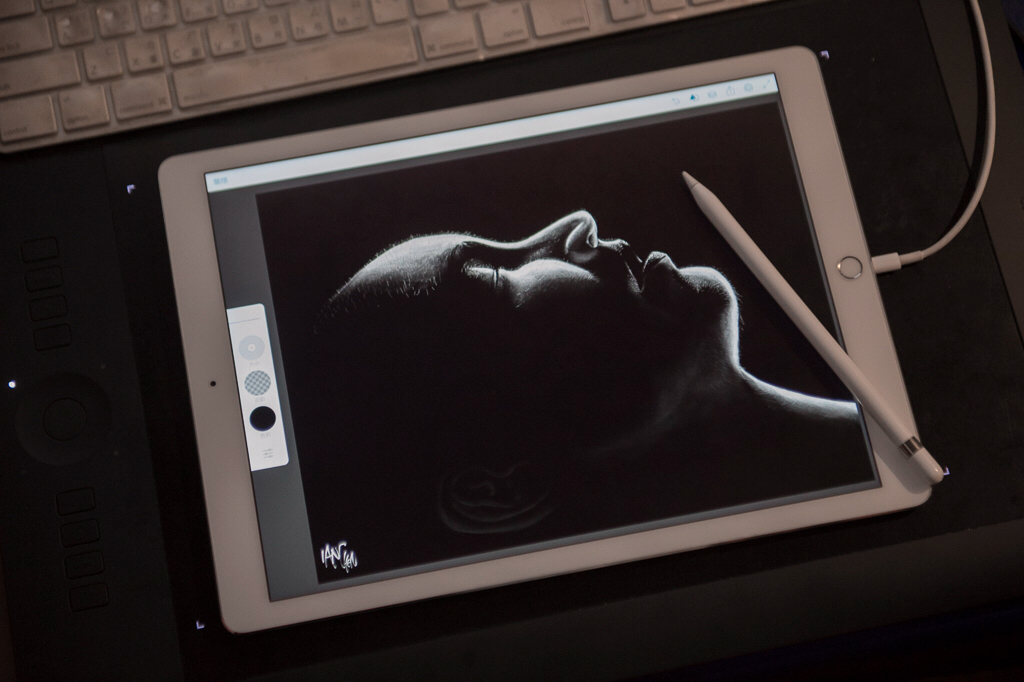 AdobeSketch ipad pro apple pencil