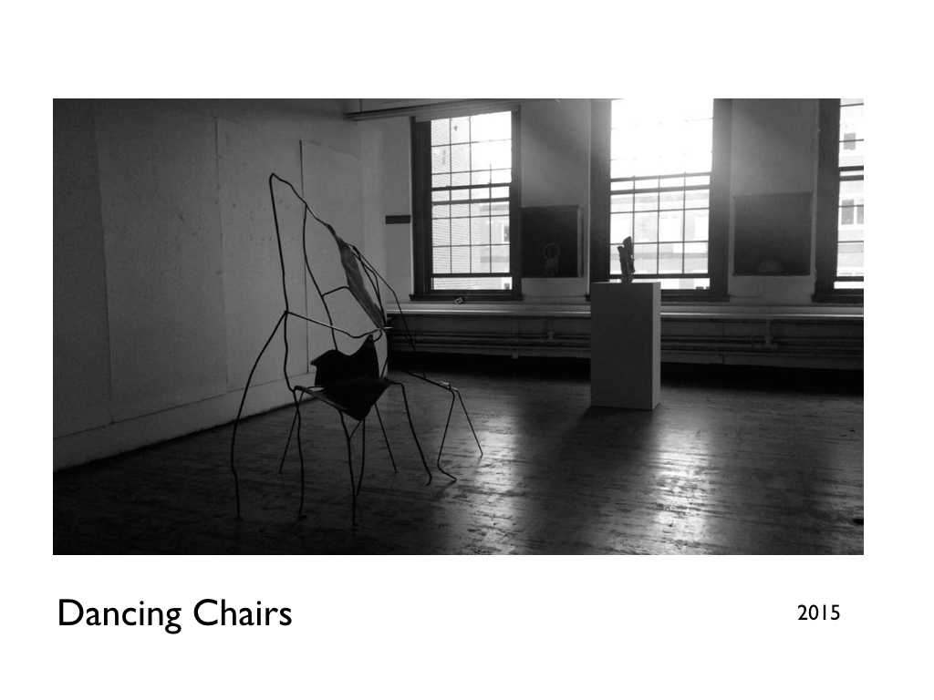 chairs welding steel Revits surralism dancingchairs sculpture art drawinspace