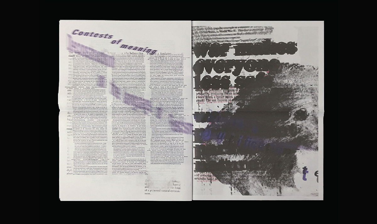 newspaper editorial experimental JennyHolzer conceptual art