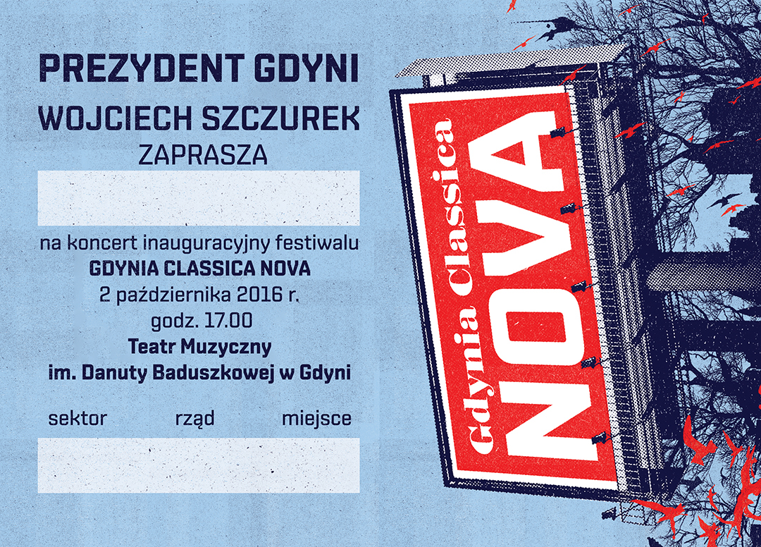 Gdynia Classica Nova gdynia classica Nova teatr muzyczny plakat poster concert music festival