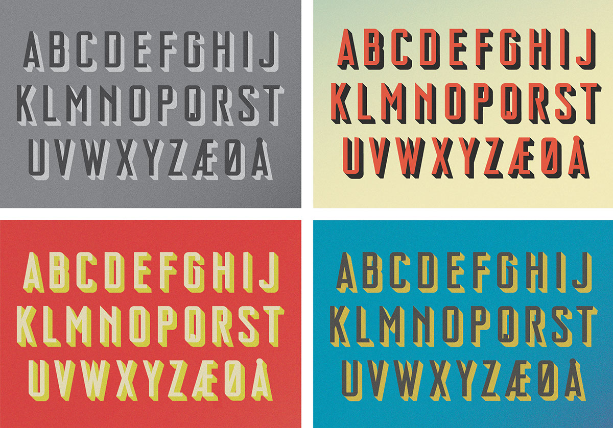 all caps Typeface shade alphabet frisso   caffa151   font