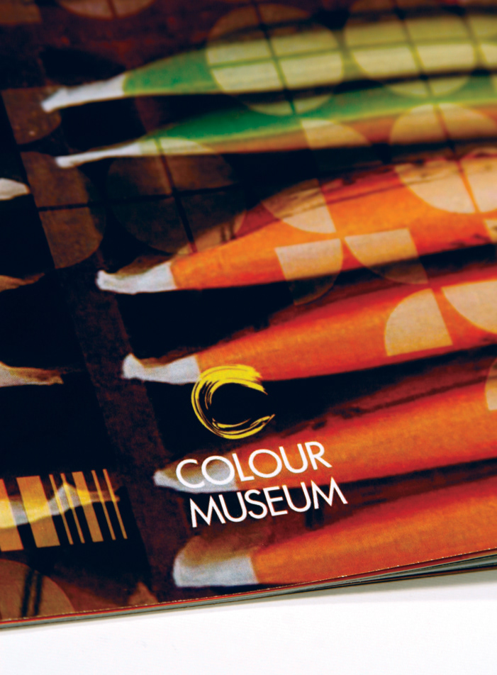 color brochure package museum