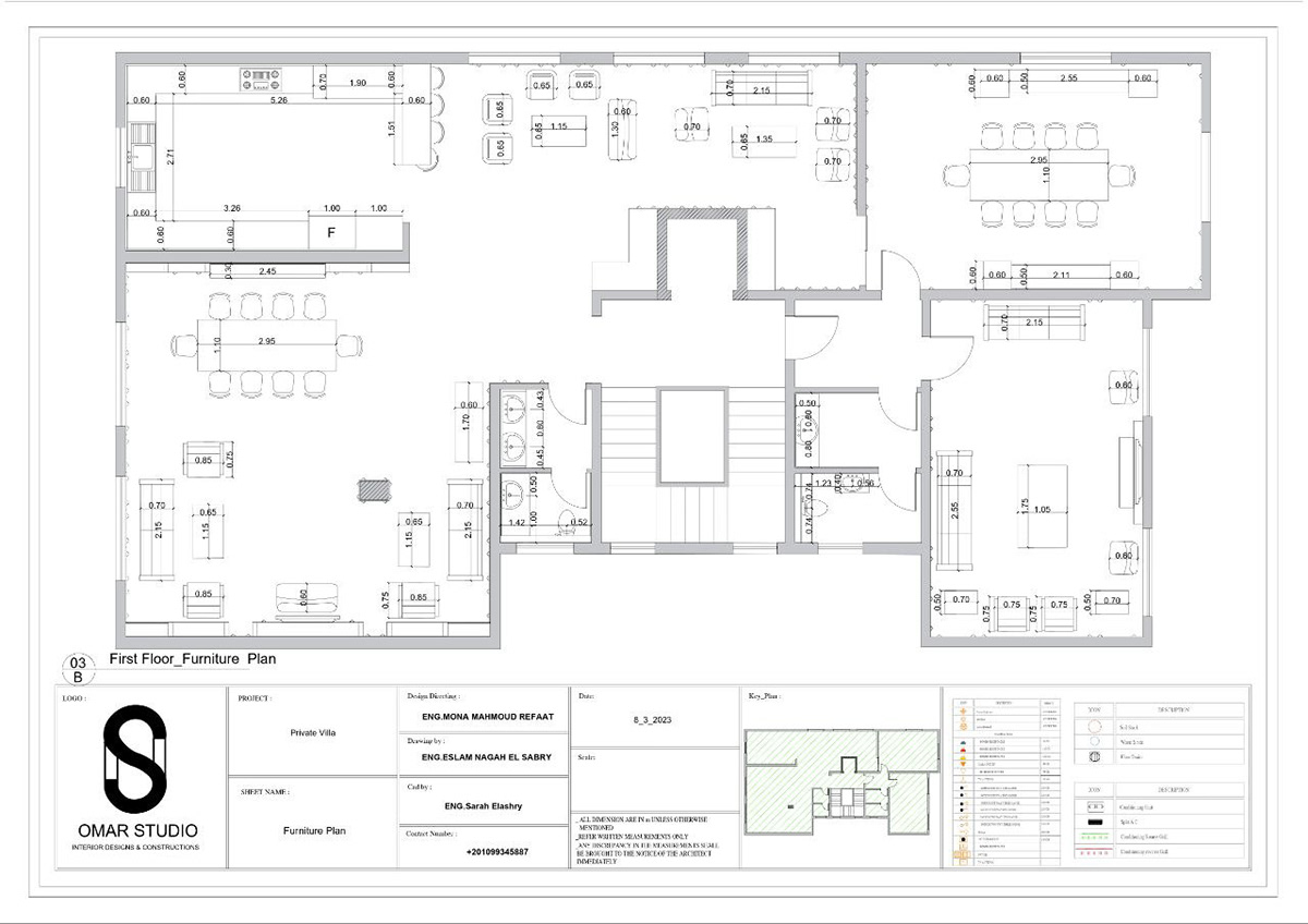 Shopdrawings working drawings shopdrawing architecture AutoCAD details interior design  Ground Floor Villa Interior