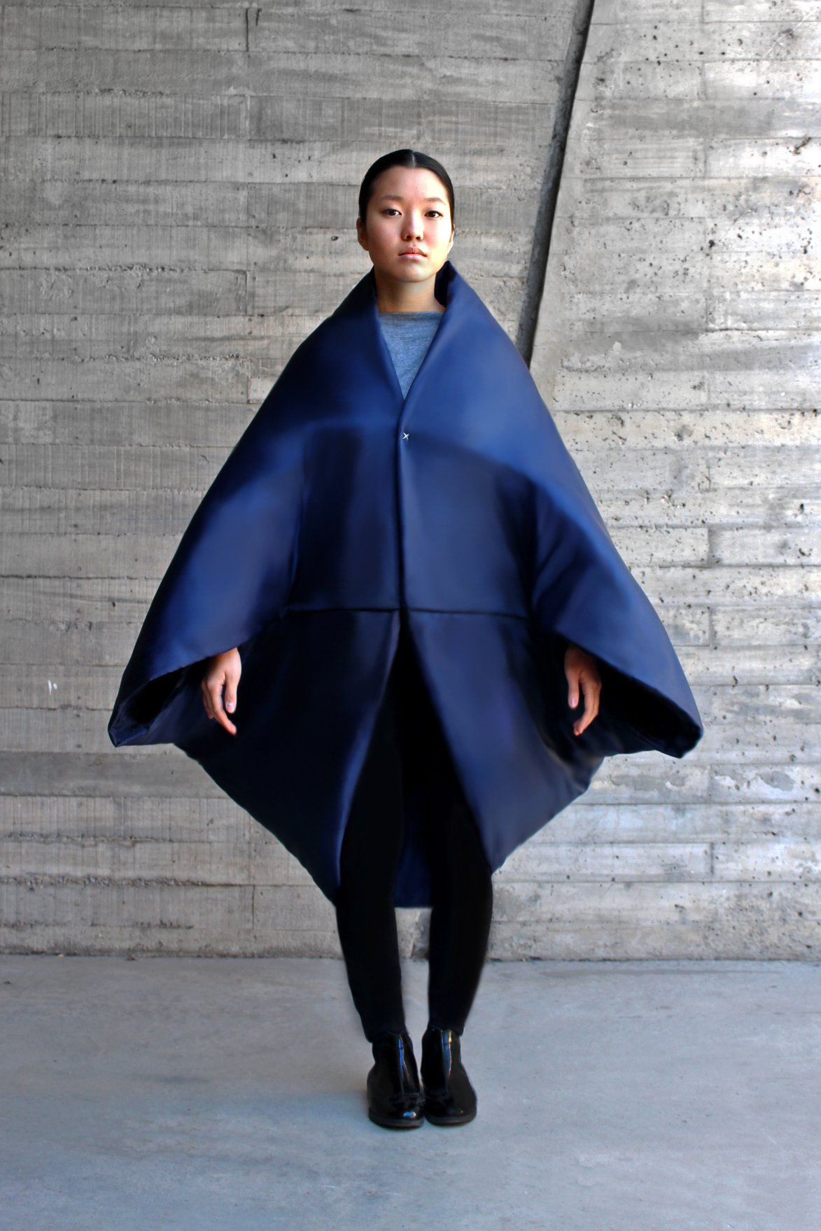 padding quilted geisha experimental garment Structural