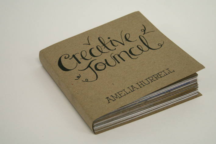 journal creative hand rendered book