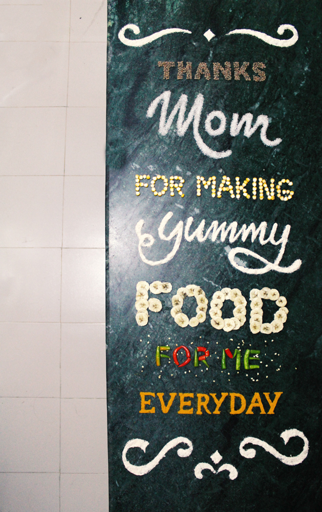 type food lettering foodporn type design food art fruits Cereals spices India mom thanks typoholic typomaniac Handlettering design