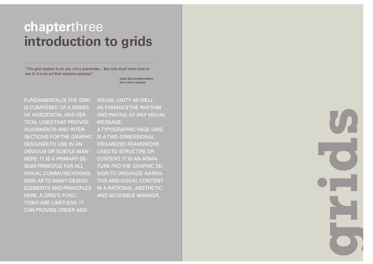 grid Layout digital design manual editorial procedures design grids