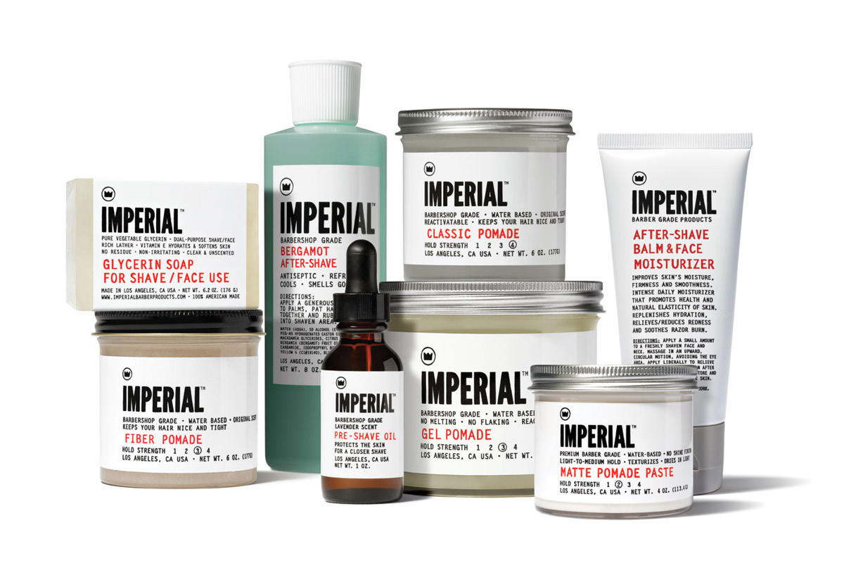 Photo Retouching Imperial Barber Products