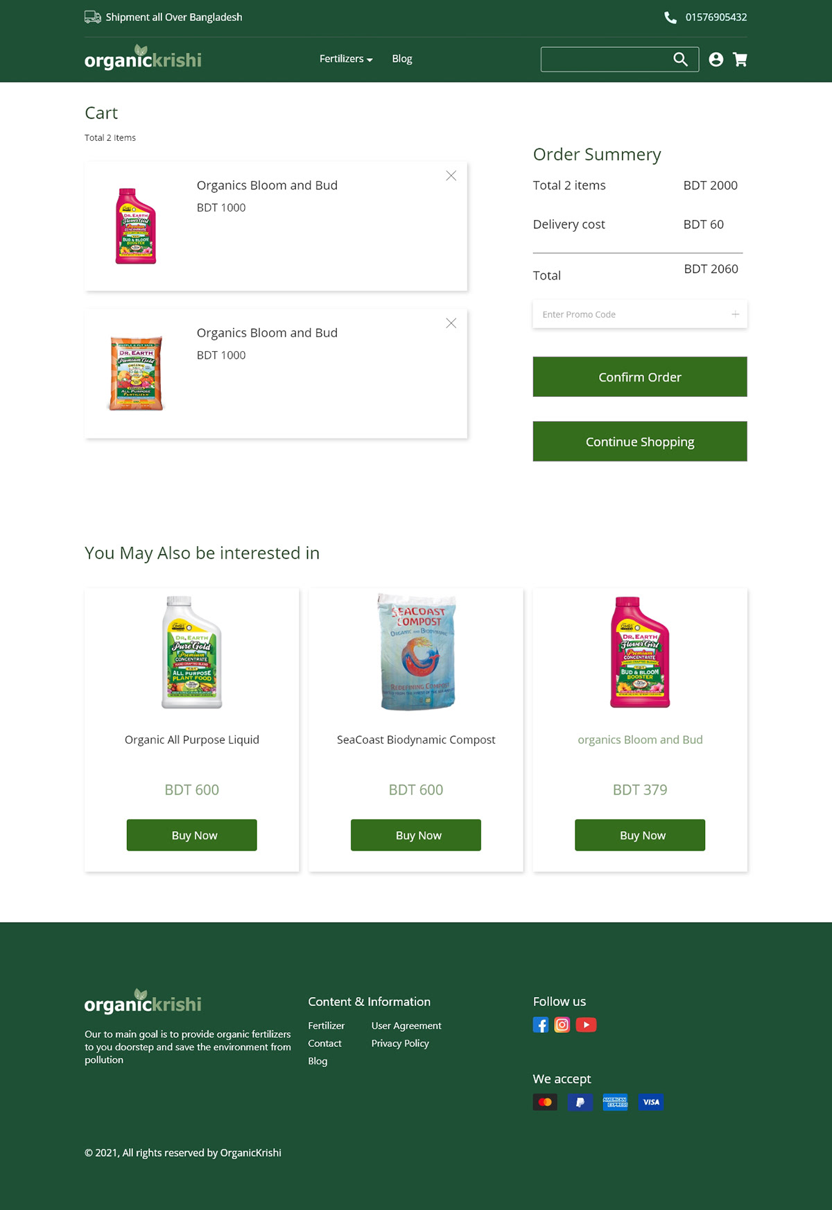 Ecommerce fertilizerui organicfertilizerui ui design UI/UX user interface Web Design  Website