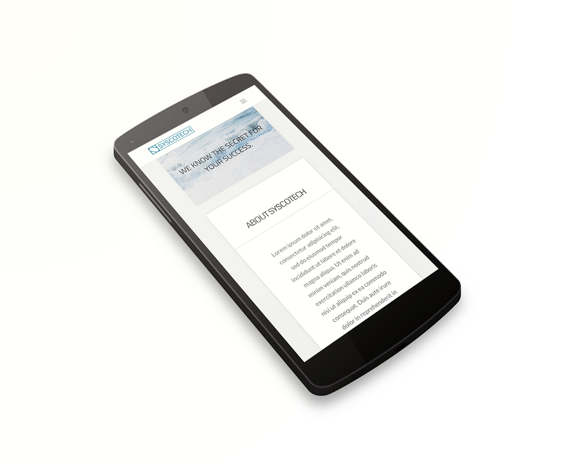 Responsive mobile wordpress Theme concept Website free