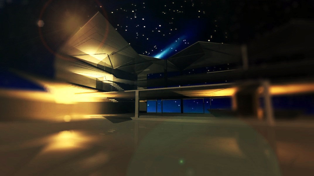Educational centre observatory center skylight SKY London research centre Space  stars lounge conversion