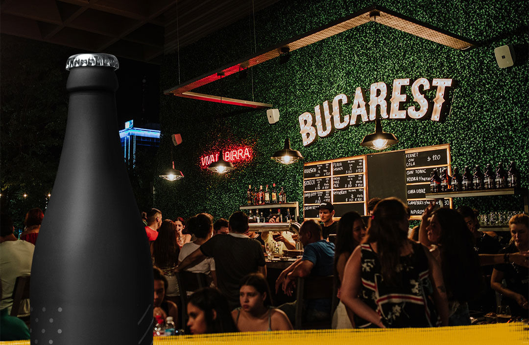 bar branding  bucarest cerveza design Food  identidad logo marca visual identity