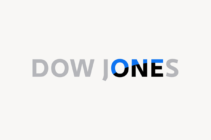 Dow Jones studio newwork newwork dj identity dow jones logo dj logo