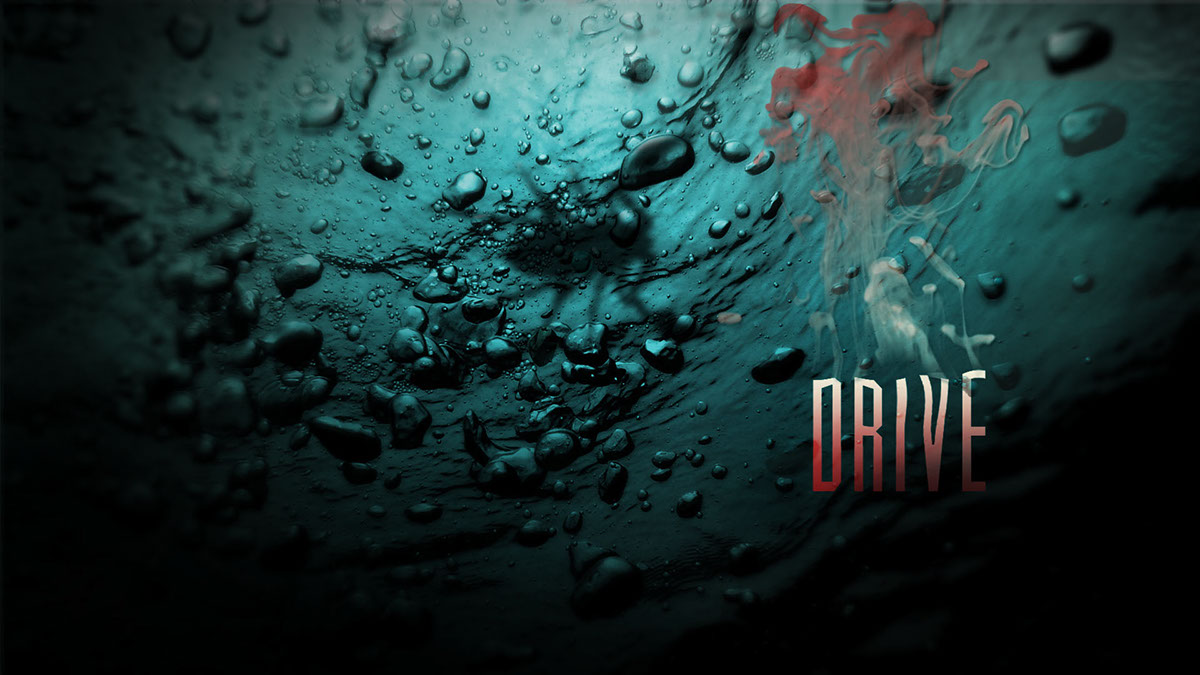 drive title sequence scorpion  underwater
