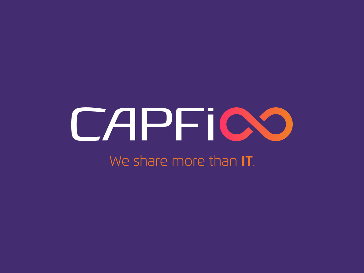identity capfi IT logo Corporate Identity ssii