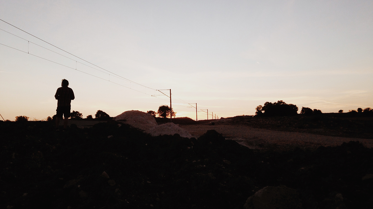 Silhouette dark Landscape iphone Canon