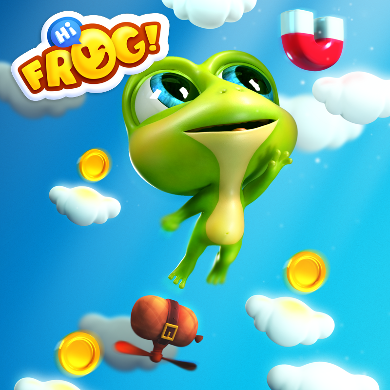 ios android Games Character frog