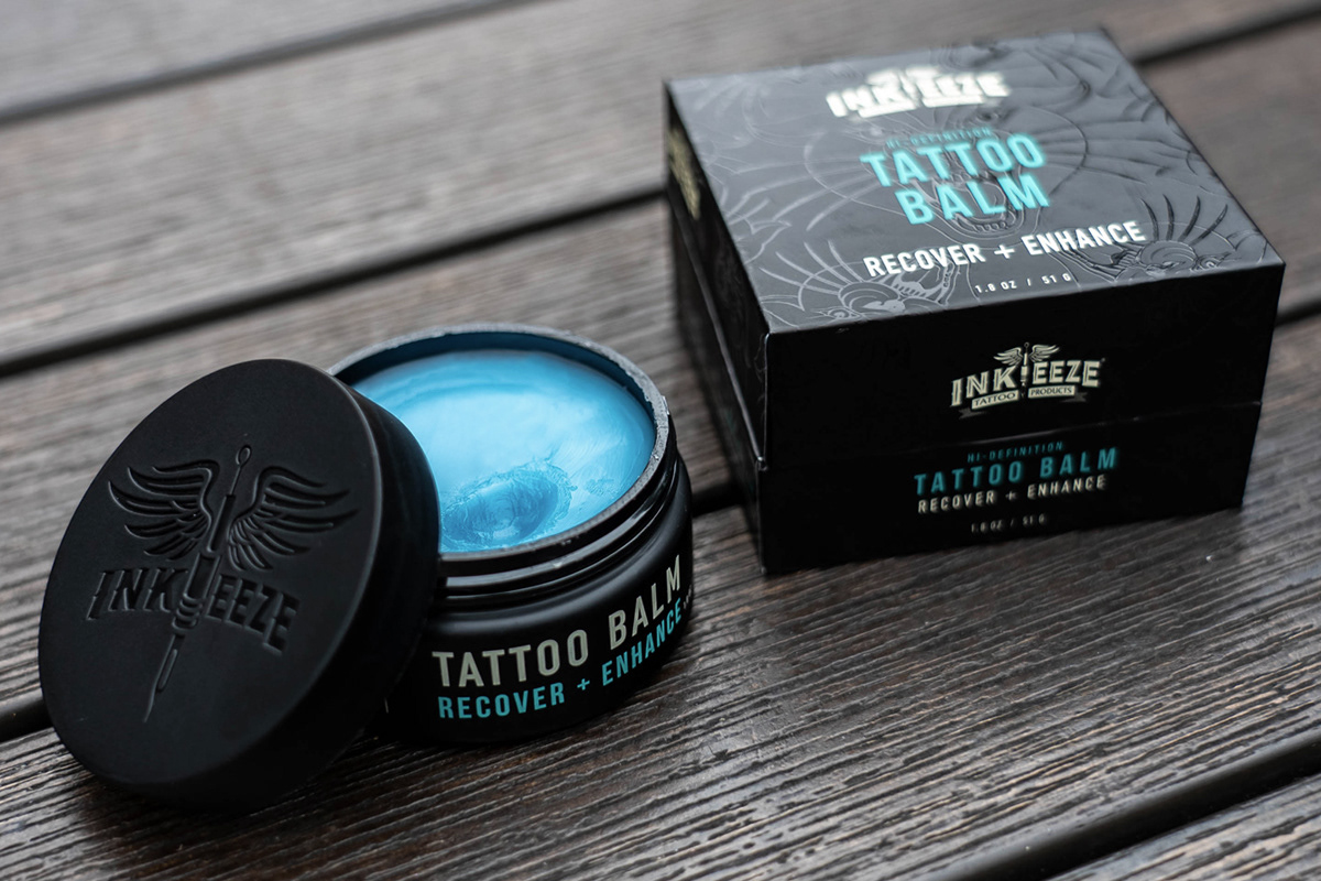 Tattoo Aftercare  balm Aftercare Inkeeze tattoo lotion product design  Packaging