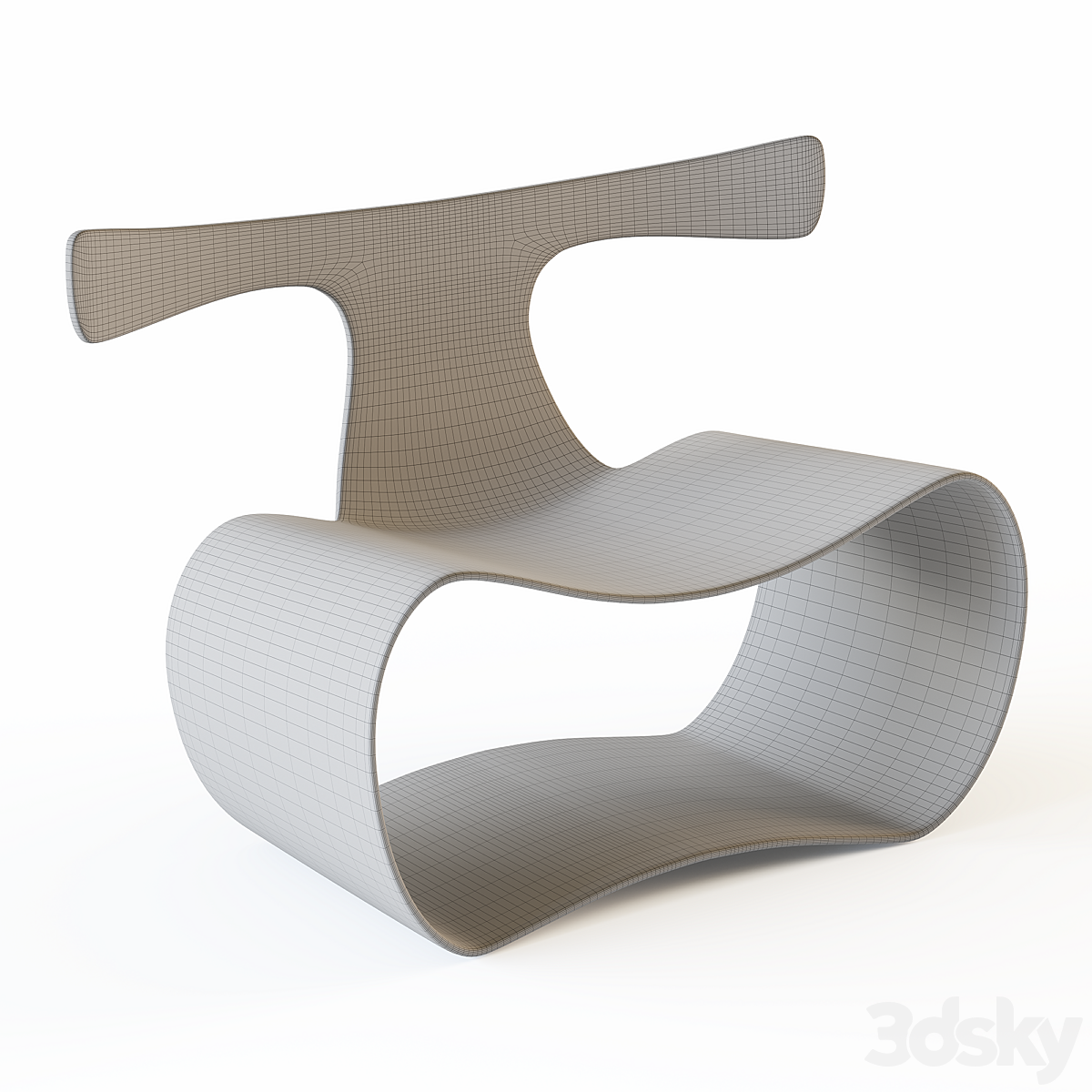 Ralph Pucci Outdoor chair furniture design  3D corona modern trend garden 3ds max