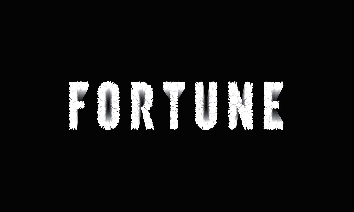 logo fortune magazine Logo Remix Experimental Typography experimental typography   type illustration typo lettering