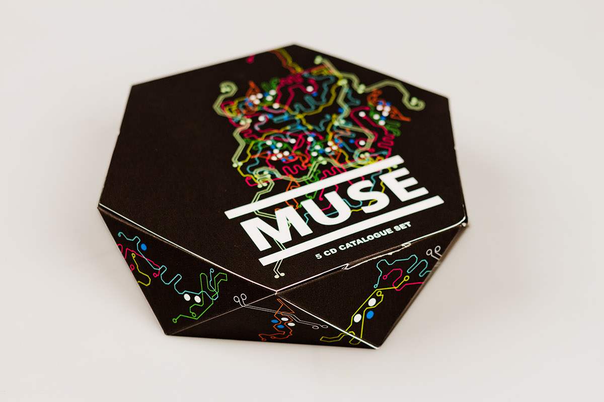 muse cd Show limited edition band Pack catalogue set