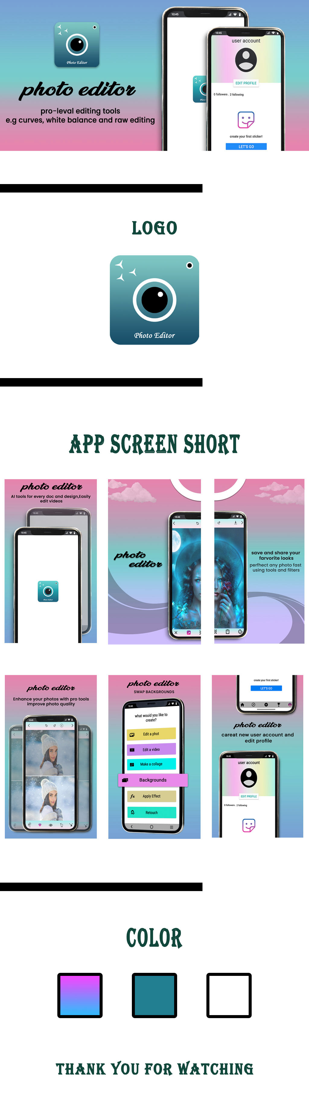 app screen design app design