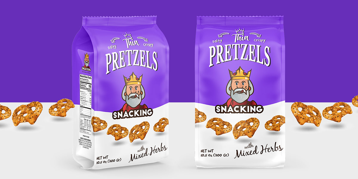 branding  design graphic design  logo Packaging snack usa