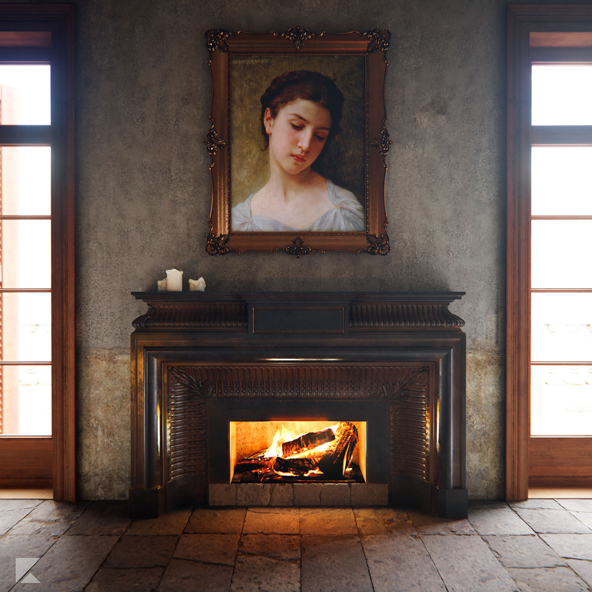 ZANCANARO vray bedroom toscana