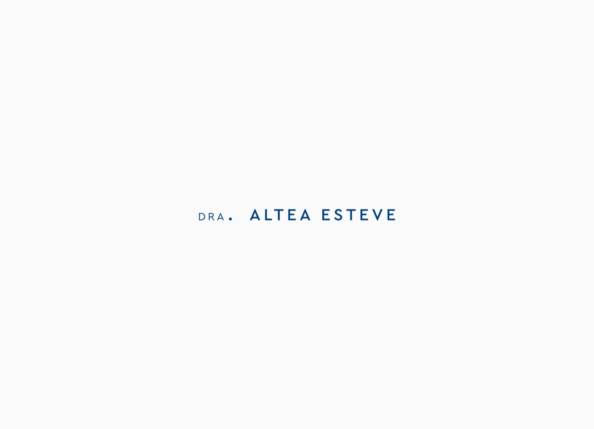 Altea Esteve dermatology nadadora design studio brand identity logo minimalist print color Conqueror Arjowiggins keaykolor