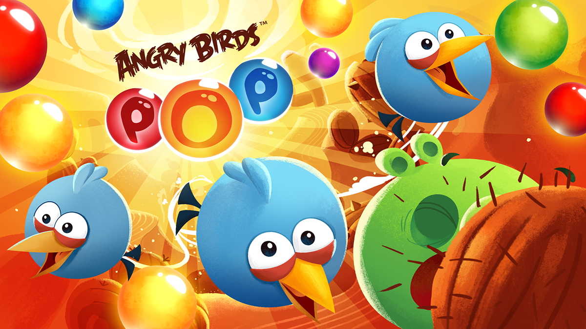angrybirds banner marketing   Promotional useraquisition rovio update appstore app game Space  mobile