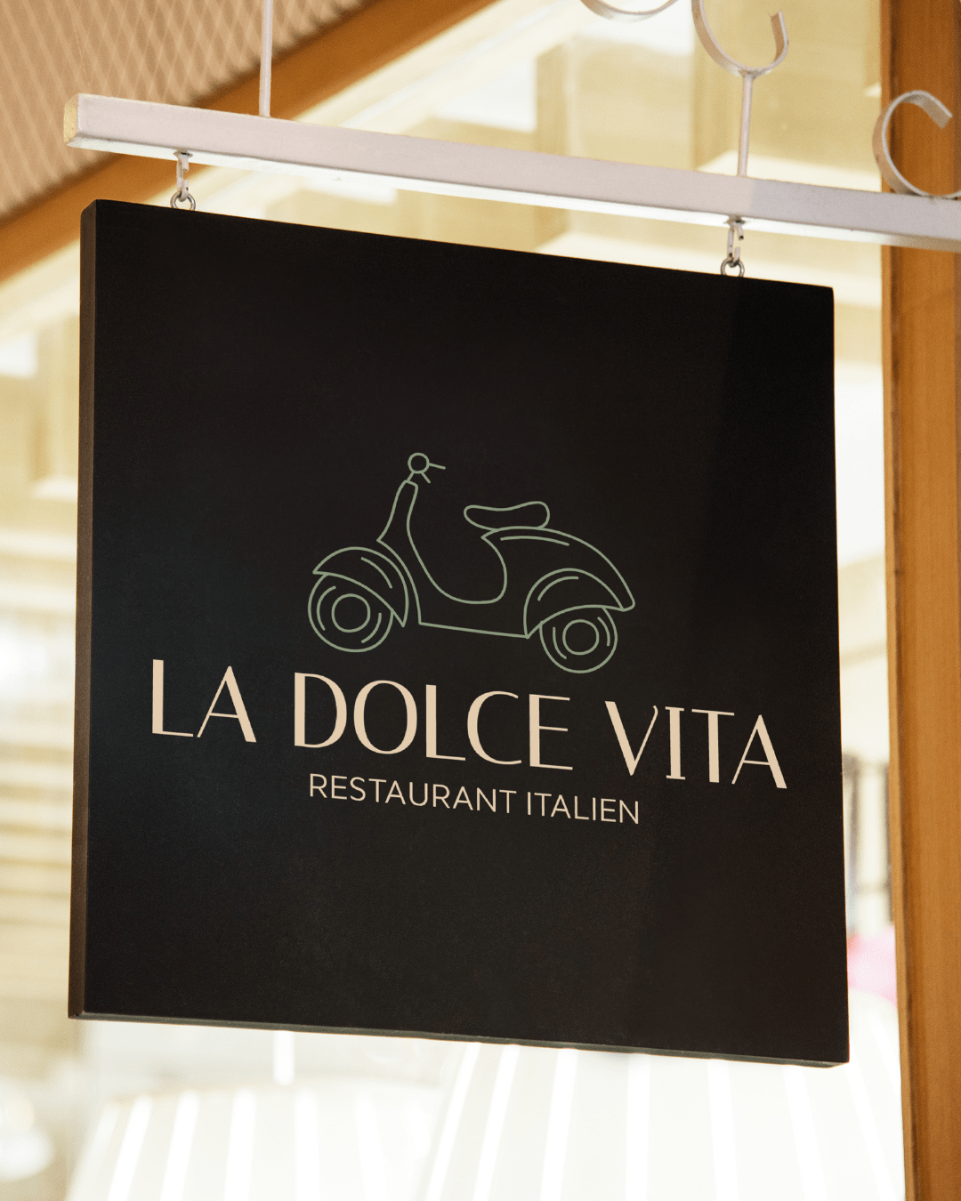 brand identity Graphic Designer logo restaurant identité visuelle graphisme Logotype Logo Design Italien restaurantitalien