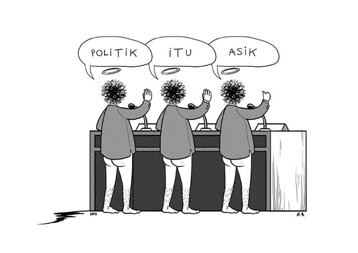 cartoon satire indonesia