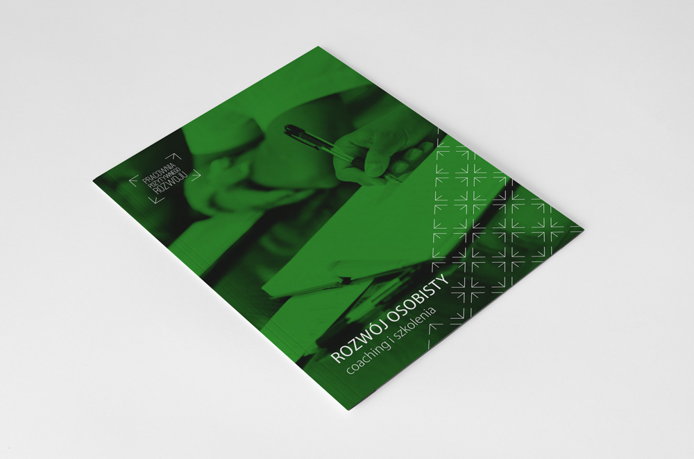 business card letterpress brochure logo coaching rozwój   szkolenia wizytówka broszura papier firmowy
