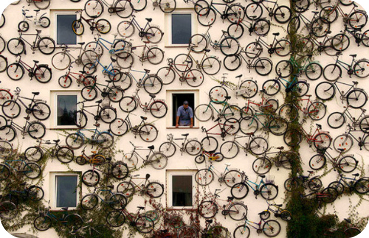 relax tension life world peace Bicycle house