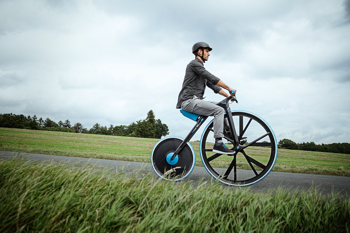 concept bike concept material velocipede E-Bike carbon plastic