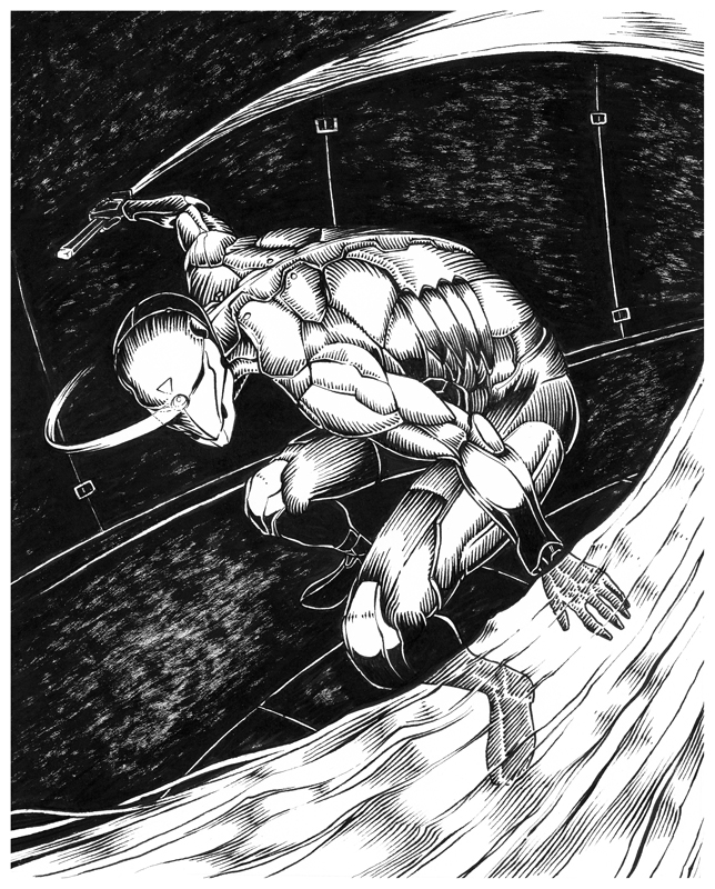 Brian Luong gr2 gray FOX Cyborg ninja