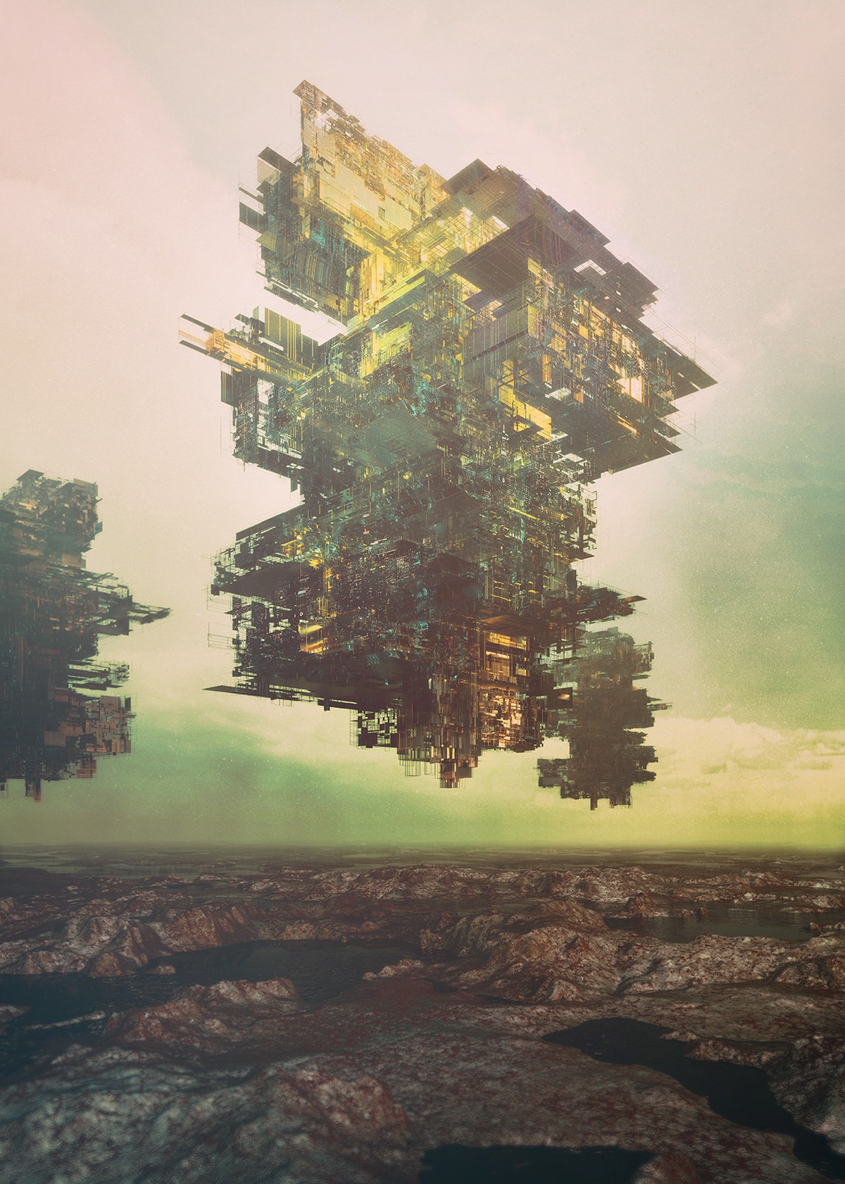 concept environment abstract structure Sci Fi everyday