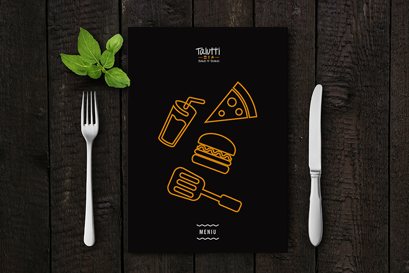 photoshoot design meniu Web Food  restaurant