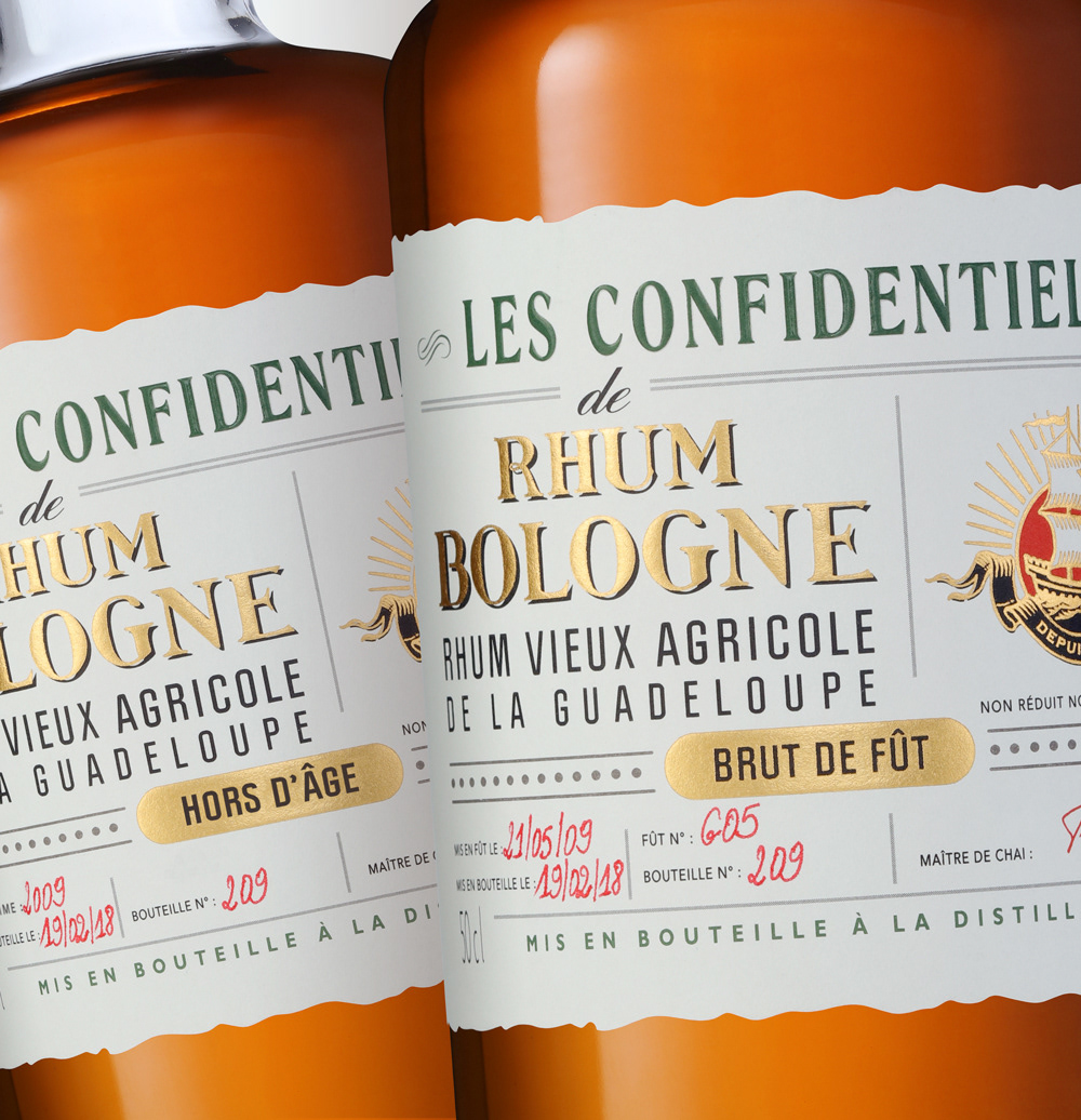 RHUM Rum bologne confidentiels spirits valley handcrafted Linea Precious confidential collector
