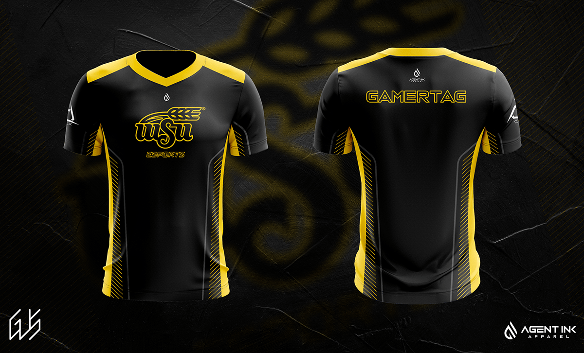 WSU eSports Jersey By Gus and Agent Ink on Behance