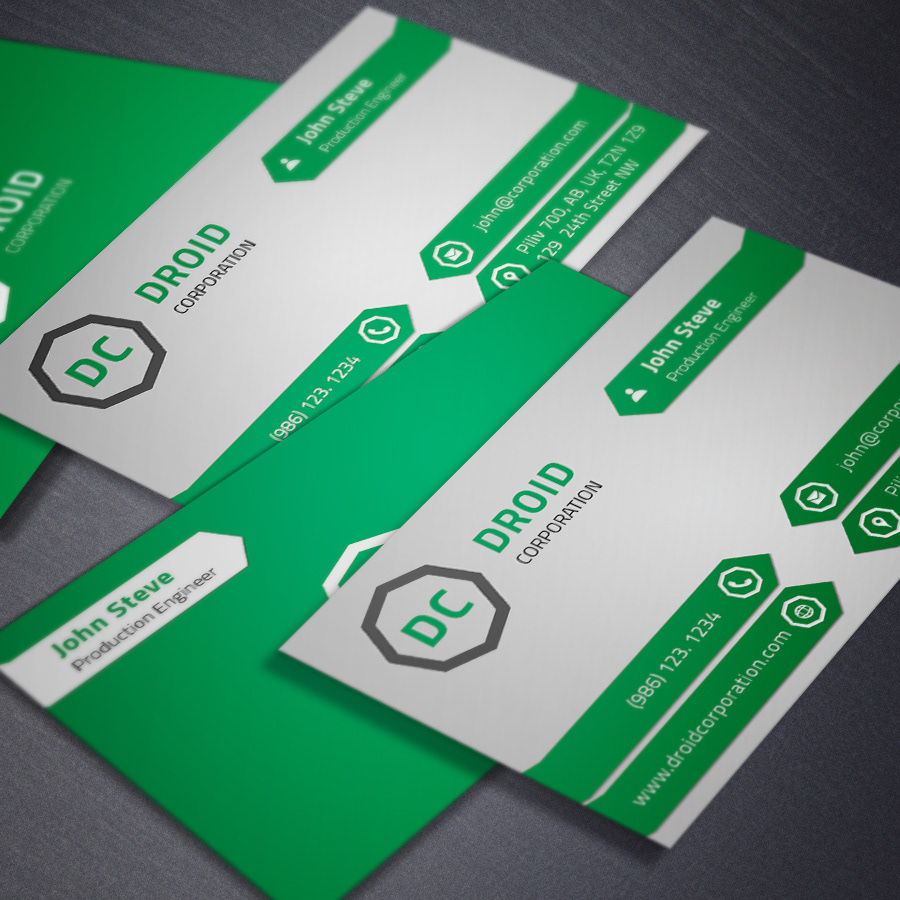corporation studio flat business card clean Consulting director house corporate creative Office official product