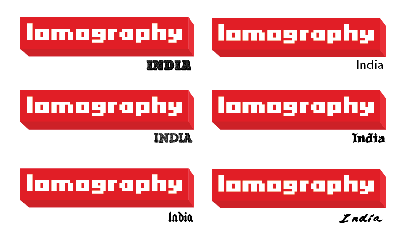 lomo  lomography India postcards