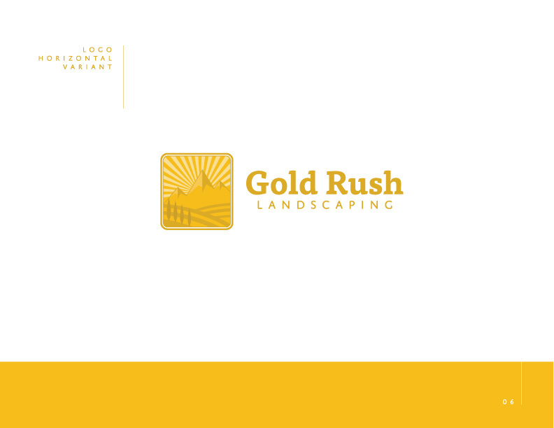 logo gold identity manual