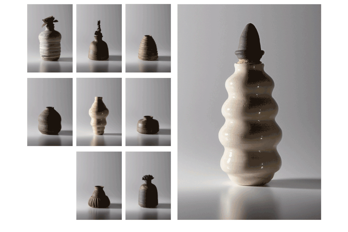 Photography  Product Photography still life art direction  styling  sculpture ceramics  design Pottery Vase