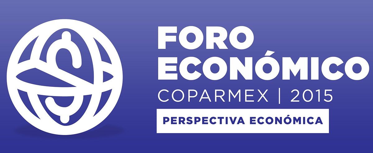 Coparmex image economic forum flyer