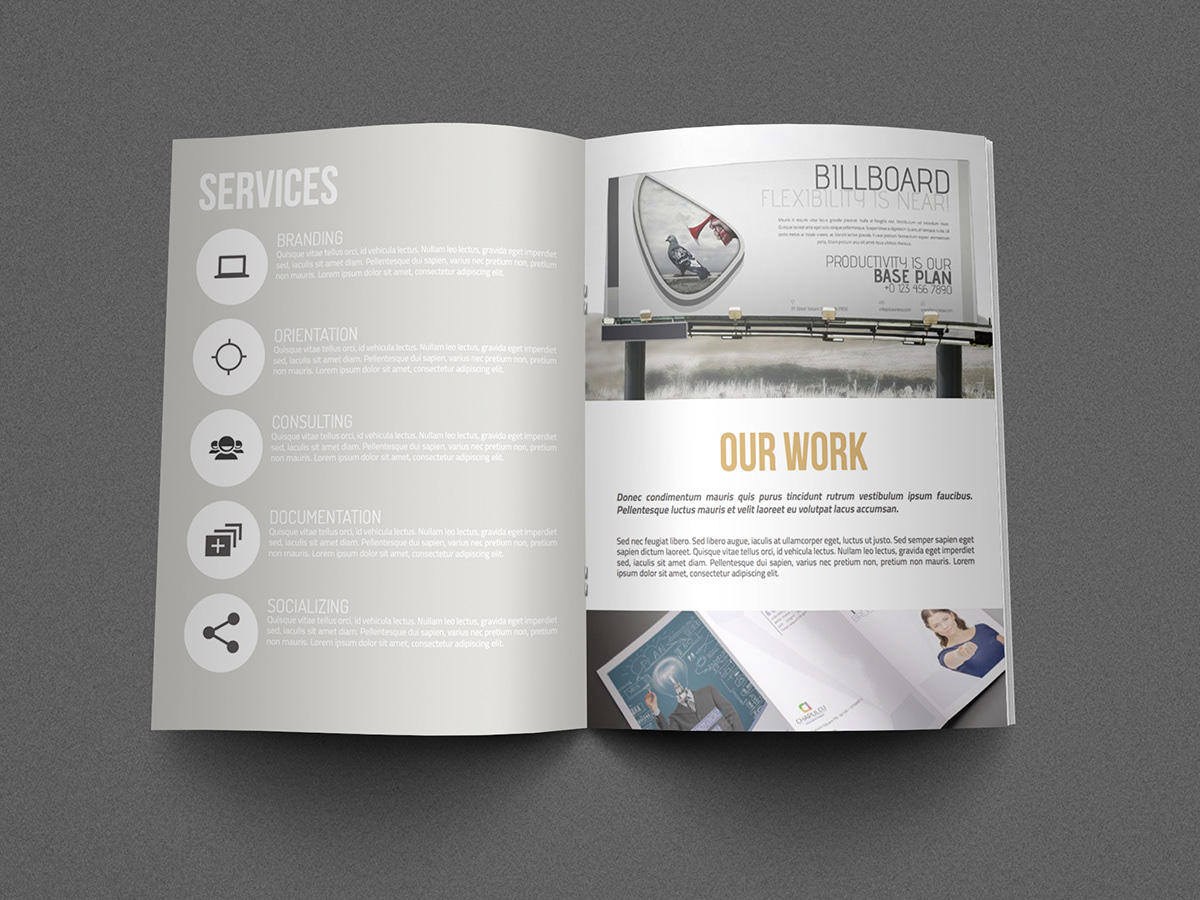 brochure brochure bundle modern professional clean creative