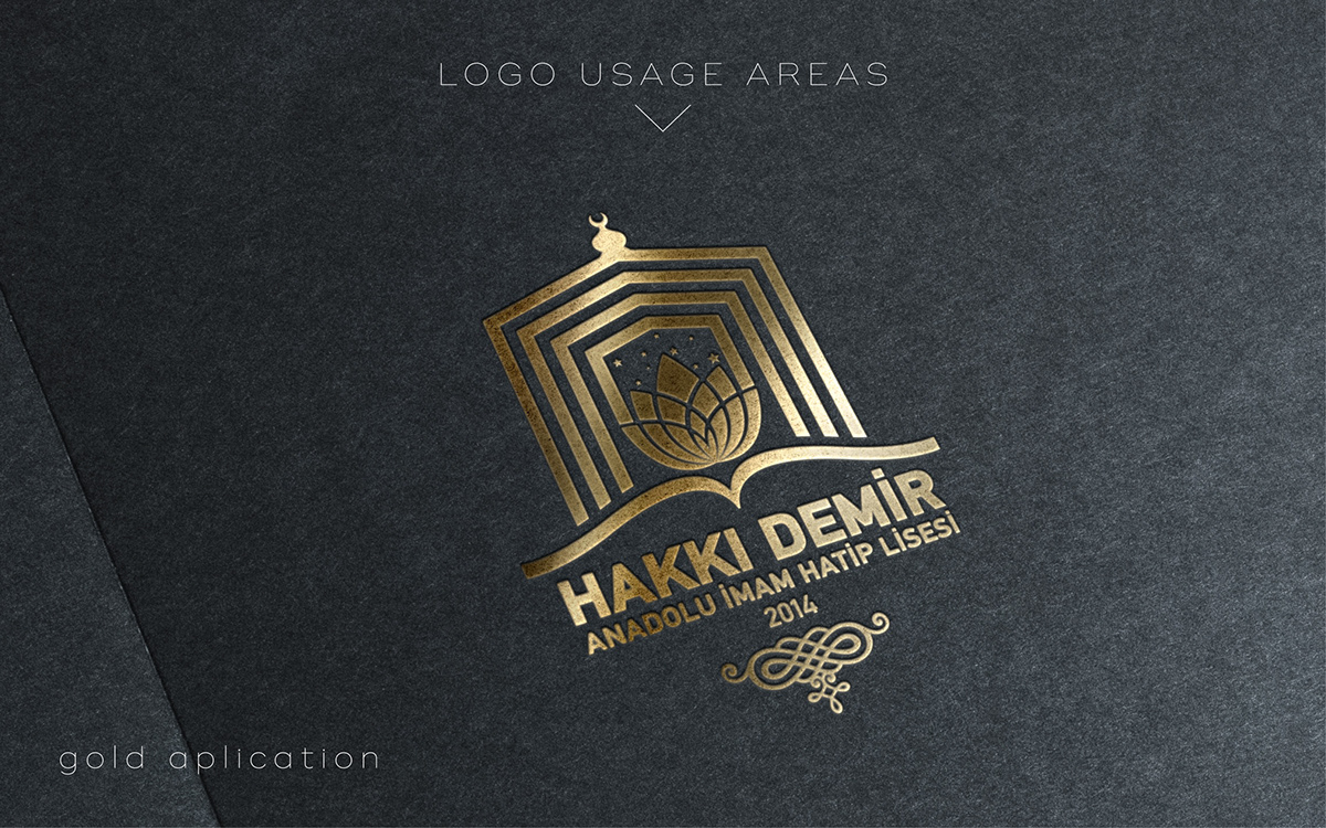 logo brand school corporate card print marka rollup tshirt identity